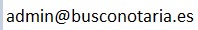 mail contacto de busconotaria.es